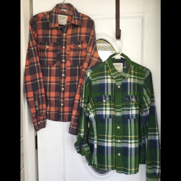 Abercrombie & Fitch Other - Abercrombie & Fitch Flannel Muscle-Shirt Bundle